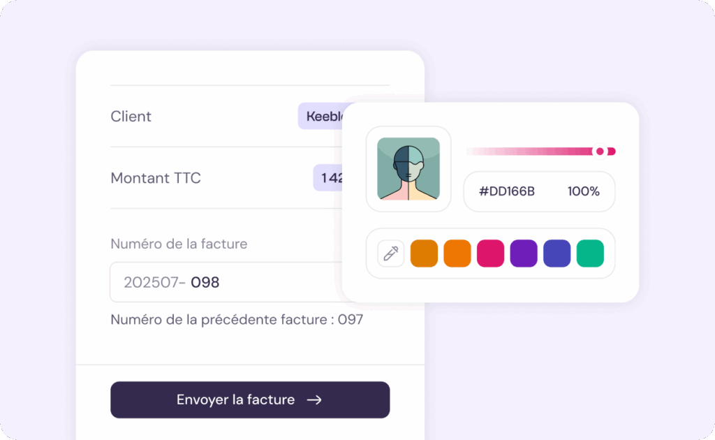 Logiciel de facturation avec design personnalisable