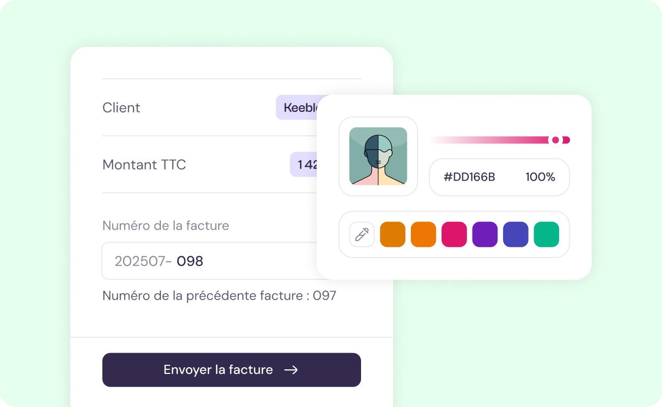 Logiciel de facturation avec design personnalisable
