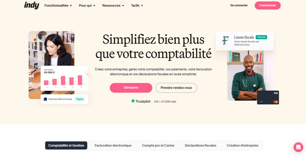 Les 9 meilleurs logiciels de facturation pour freelance 3 Capture decran 2026 02 17 114738