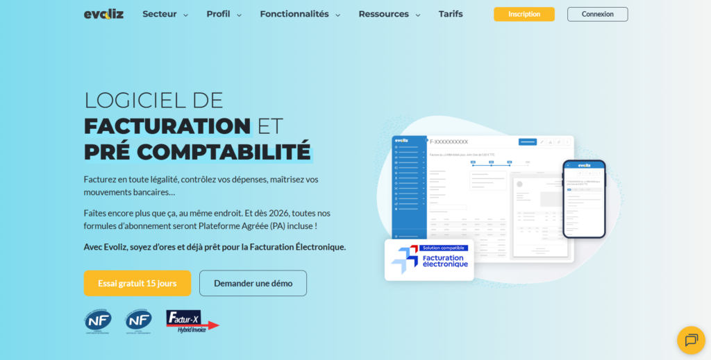Les 9 meilleurs logiciels de facturation pour freelance 8 image 3