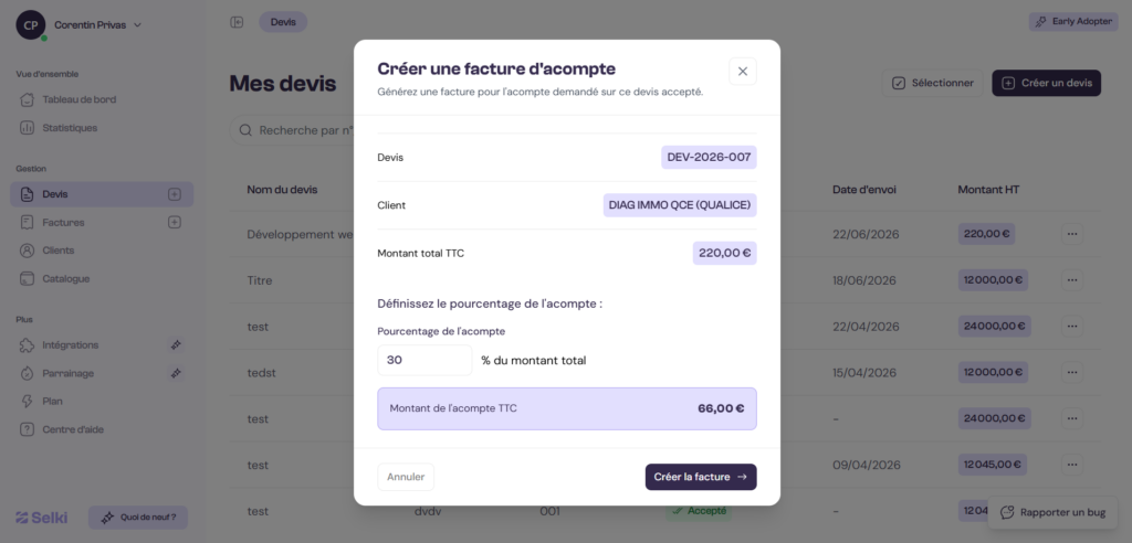 Ne plus perdre le fil de vos paiements avec Selki 1 image 5